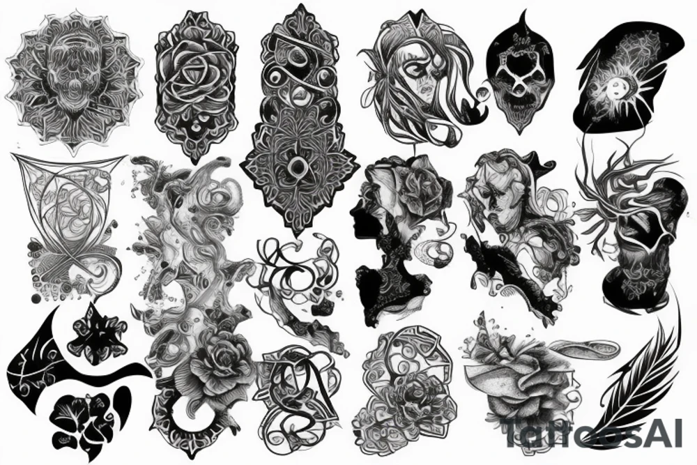 Mystic tattoo idea