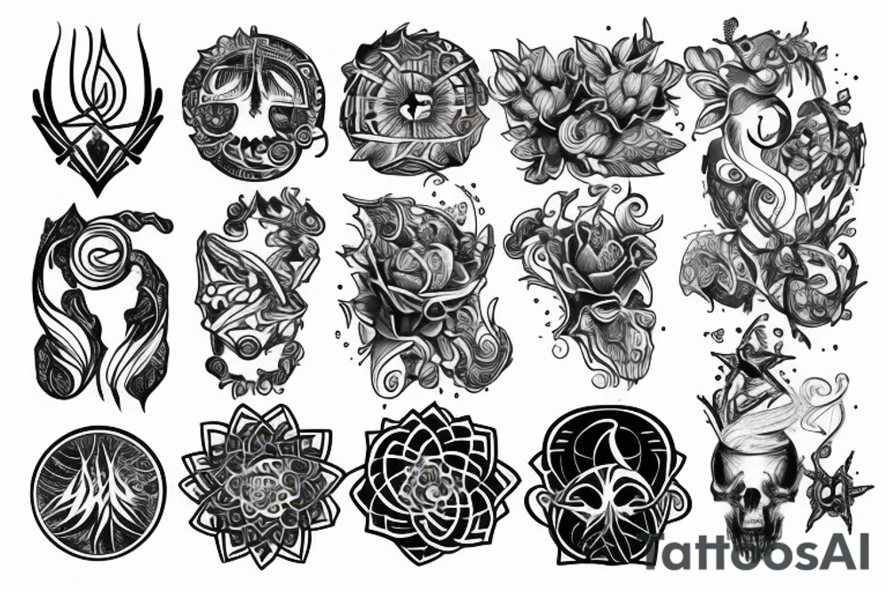 Mystical tattoo idea