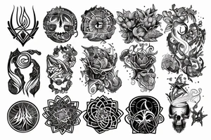 Mystical tattoo idea