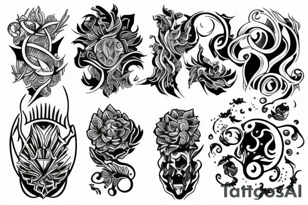 Mystical tattoo idea