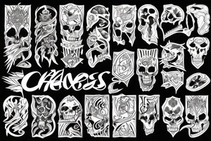 Blades of Chaos tattoo idea