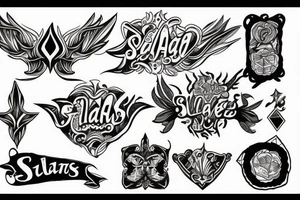 Blades tattoo idea
