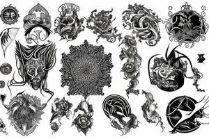 mystical phenomena tattoo idea