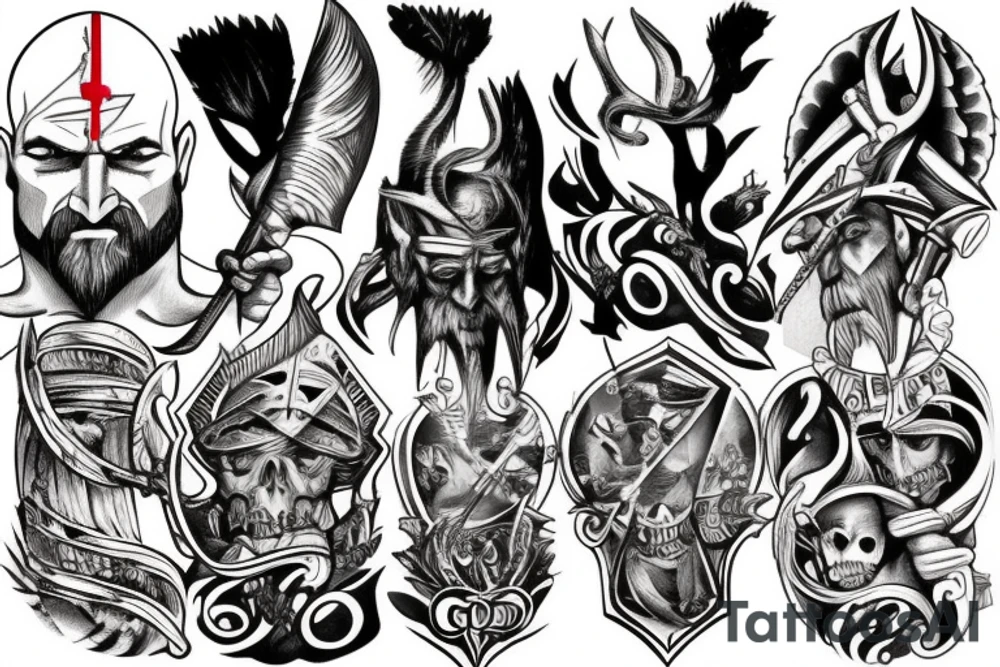 God of War tattoo idea