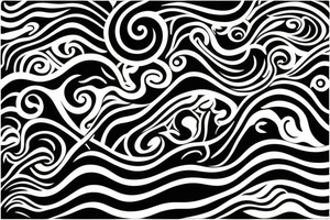 waves tattoo idea