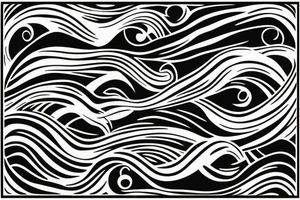 waves tattoo idea