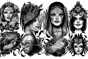 Word BAGUVIX tattoo idea
