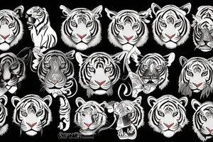 Bali tiger tattoo idea
