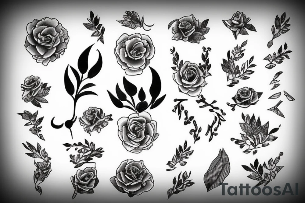 initials P C P F tattoo idea
