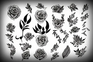 initials P C P F tattoo idea