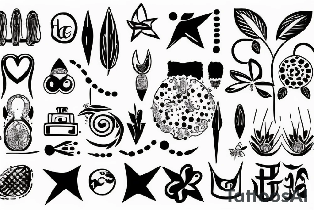 MINIMALIST FAMALY tattoo idea