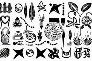 MINIMALIST FAMALY tattoo idea