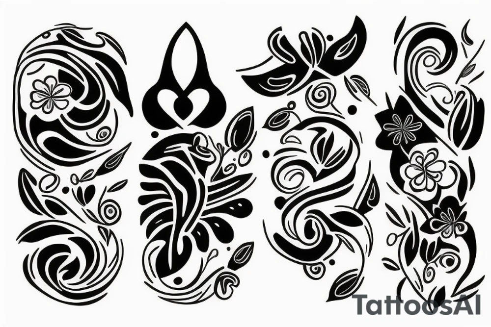 MINIMALIST FAMALY tattoo idea