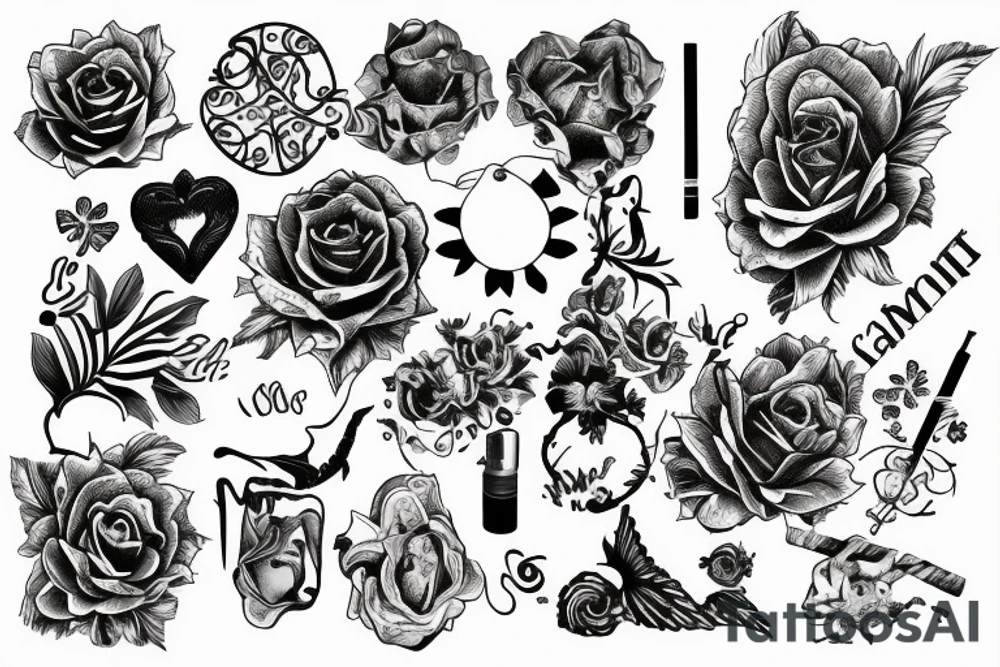 cigarette tattoo covered up tattoo idea