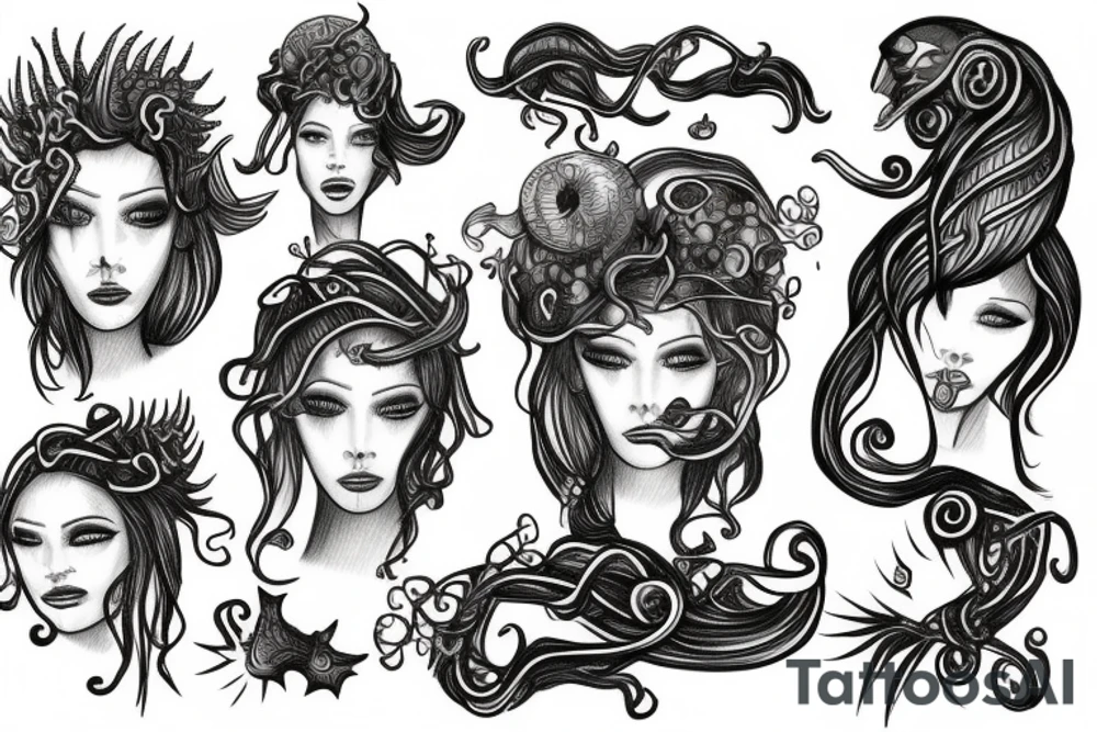 Medusa tattoo idea