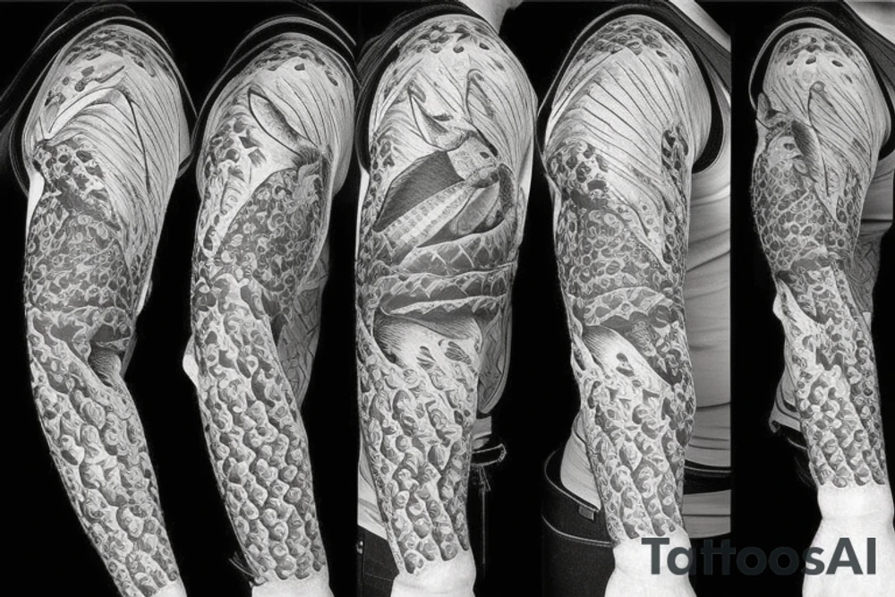 animal. fish tattoo idea