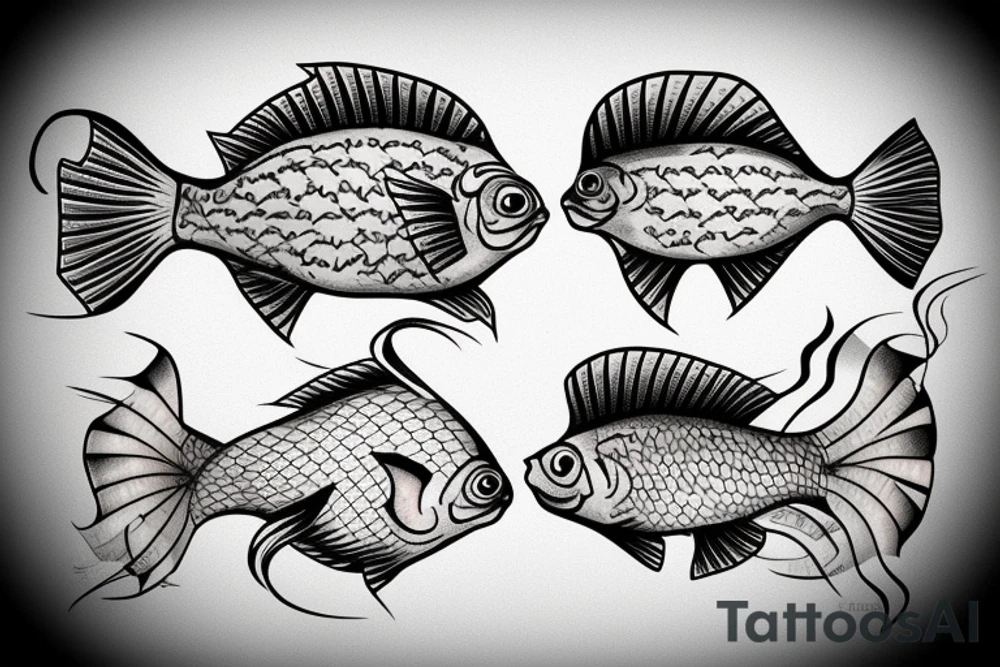animal. fish tattoo idea