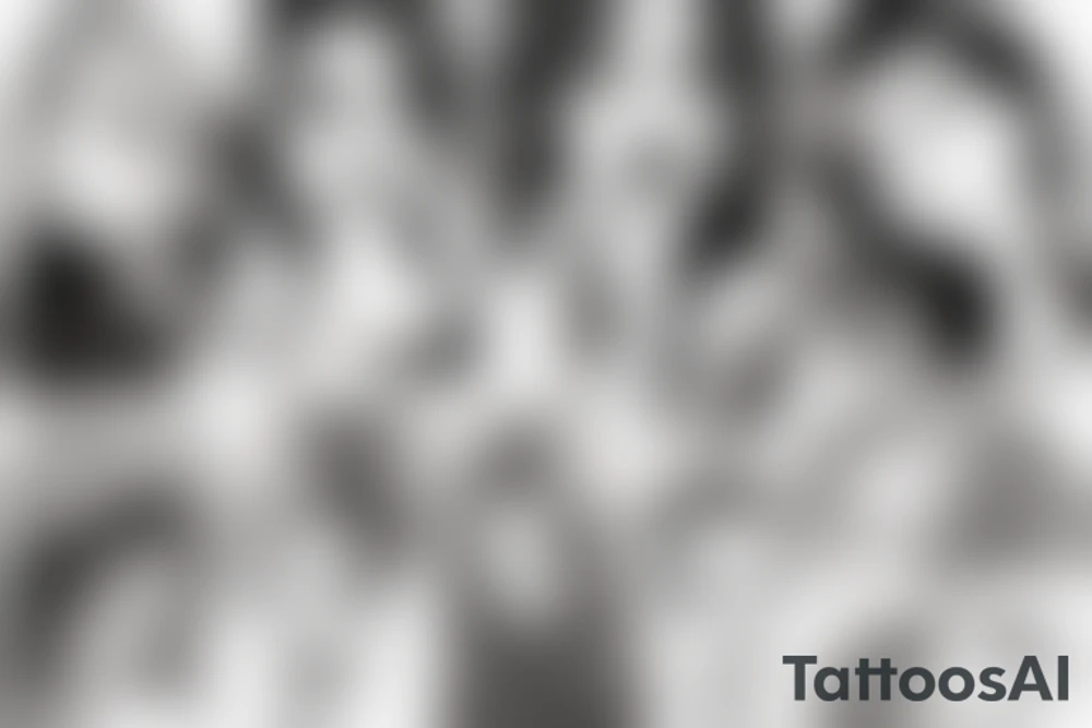 a sexy lady tattoo idea