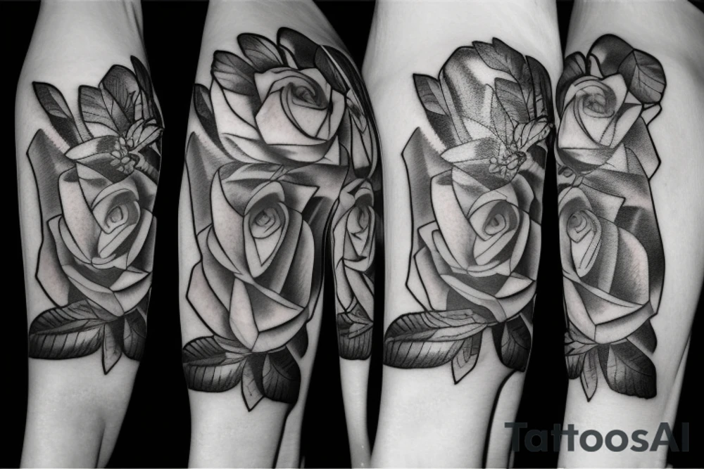 Cross, Christian tattoo for a woman, Beautiful tattoo idea