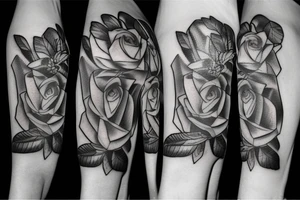 Cross, Christian tattoo for a woman, Beautiful tattoo idea