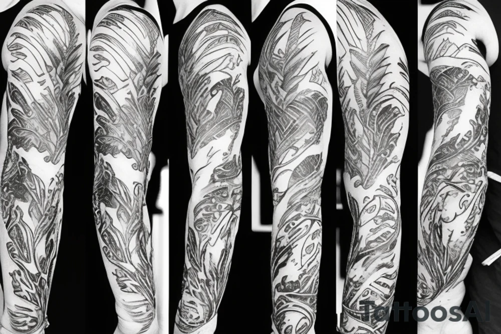 Flame and title Jungle tattoo idea