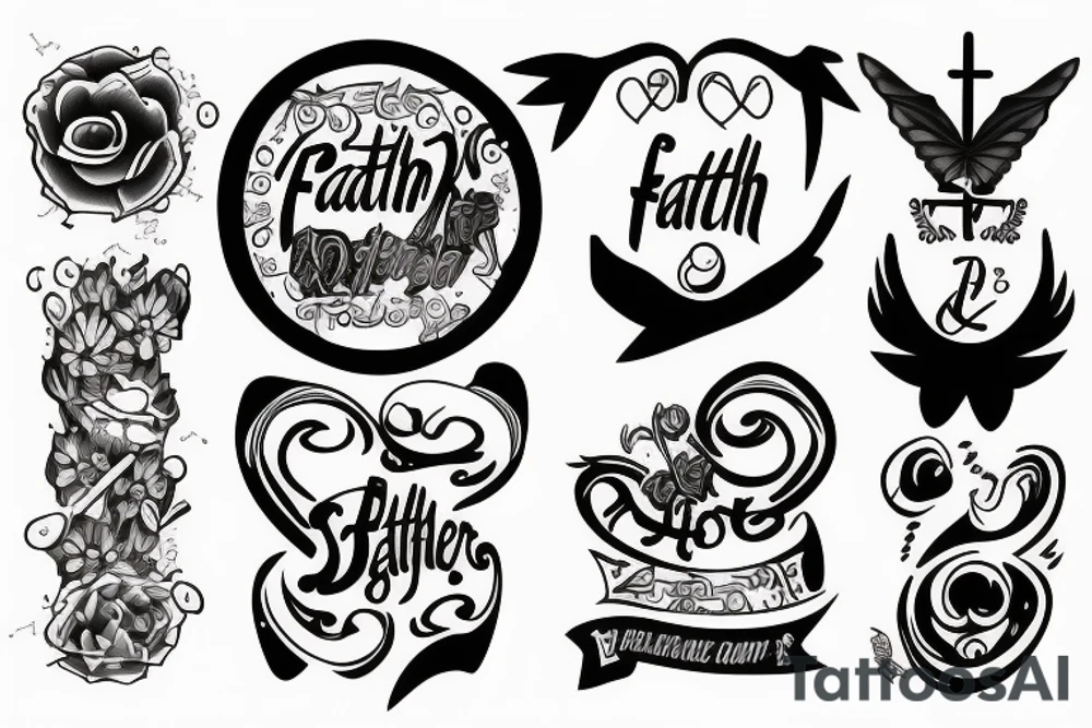 father and dougther tattoo idea