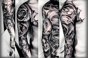 18+ art tattoo idea
