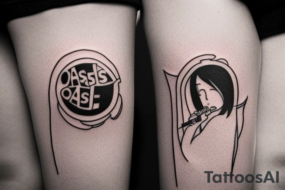 oasis, cigarettes, smoke, minimalistic, cute tattoo idea