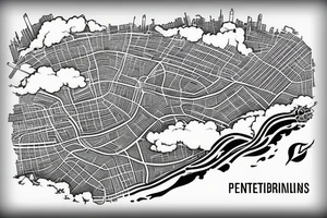pentlands skyline route running strava 3d tattoo idea