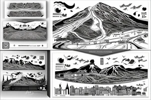 pentlands skyline route running strava 3d tattoo idea