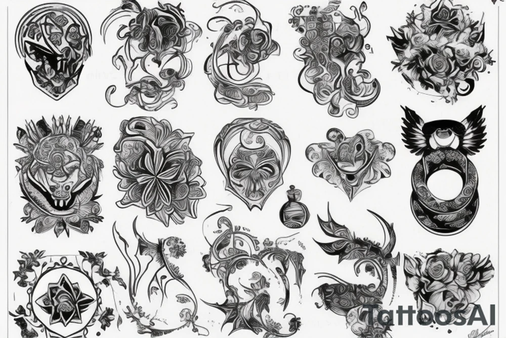 Что-то связанное с лирикой бтс tattoo idea