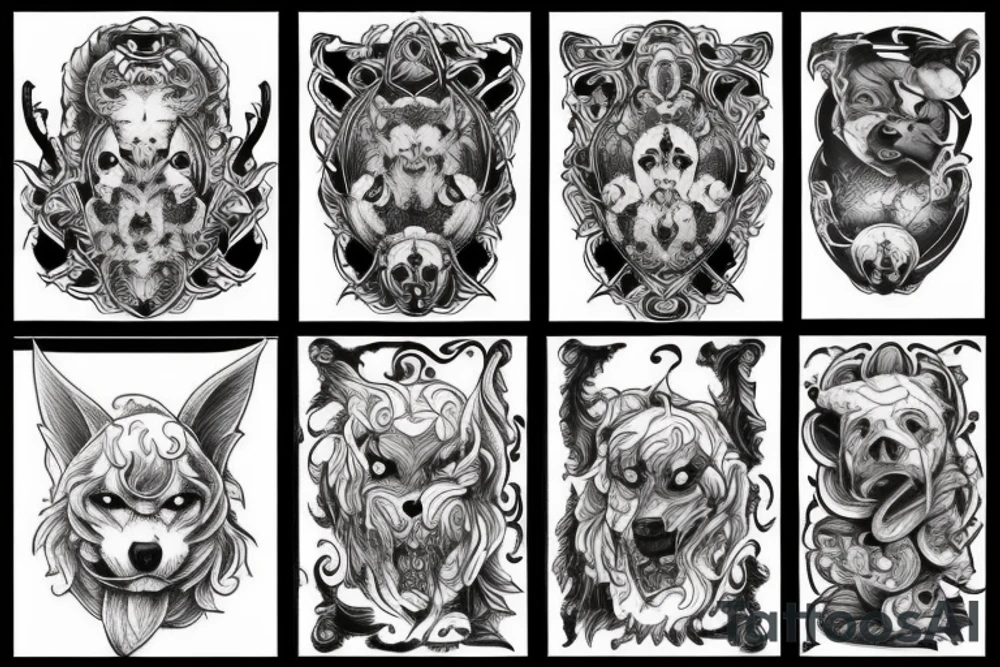 Cerberus tattoo idea