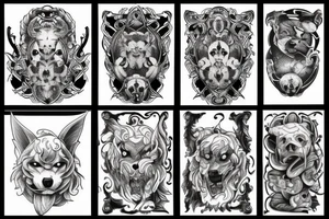 Cerberus tattoo idea