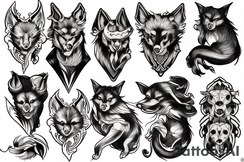 Cerberus tattoo idea
