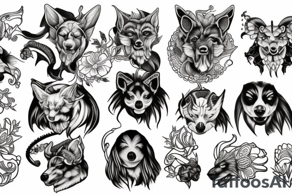 Cerberus tattoo idea