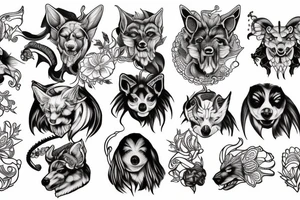 Cerberus tattoo idea