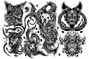 Cerberus tattoo idea