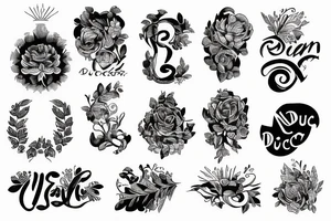 "non ducor, duco" in quotations in latin script tattoo idea