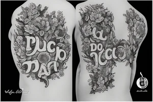 "non ducor, duco" in quotations in latin script tattoo idea