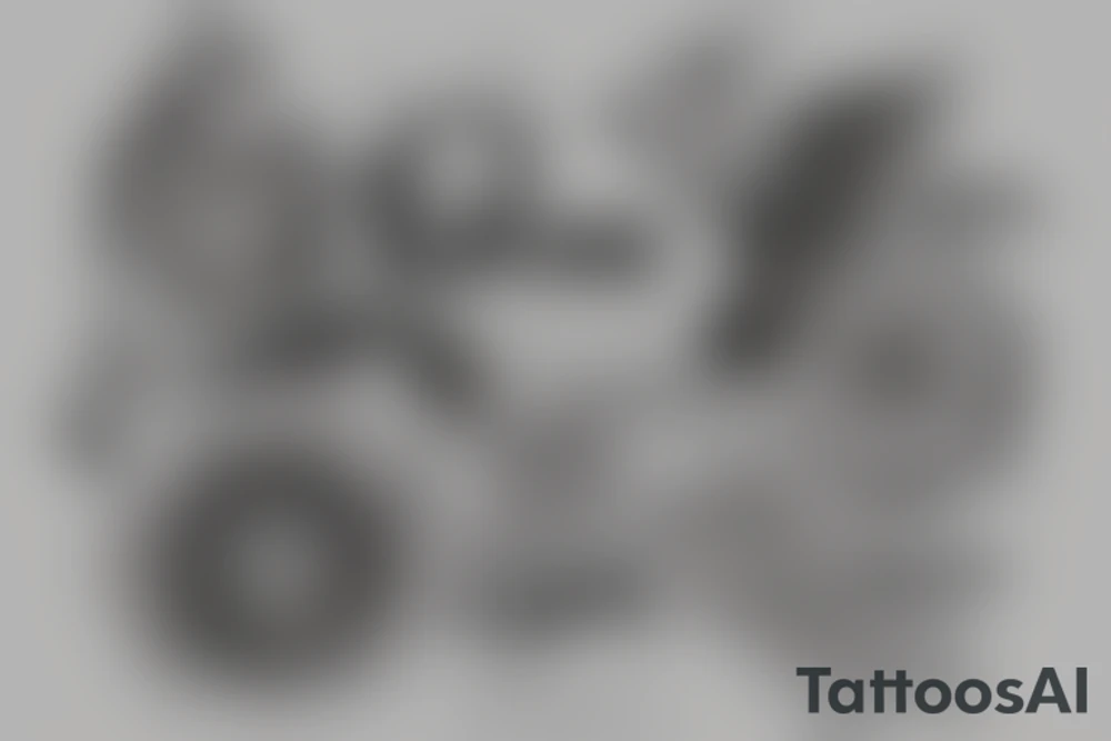 "non ducor, duco" in quotations in latin script overall feminine tattoo idea