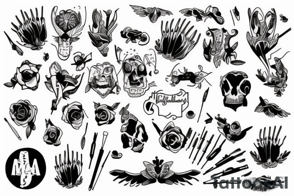 matas de laureles tattoo idea