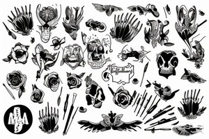 matas de laureles tattoo idea