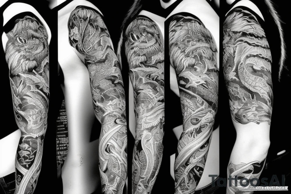 Dragon tattoo idea