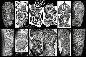 number 97 tattoo idea