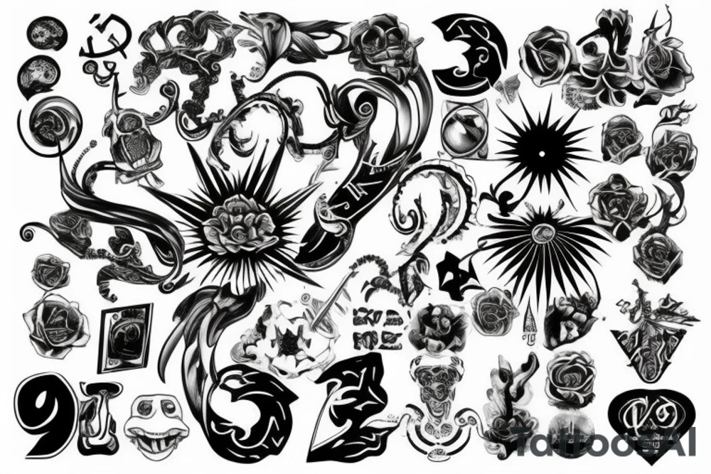 number 97 tattoo idea