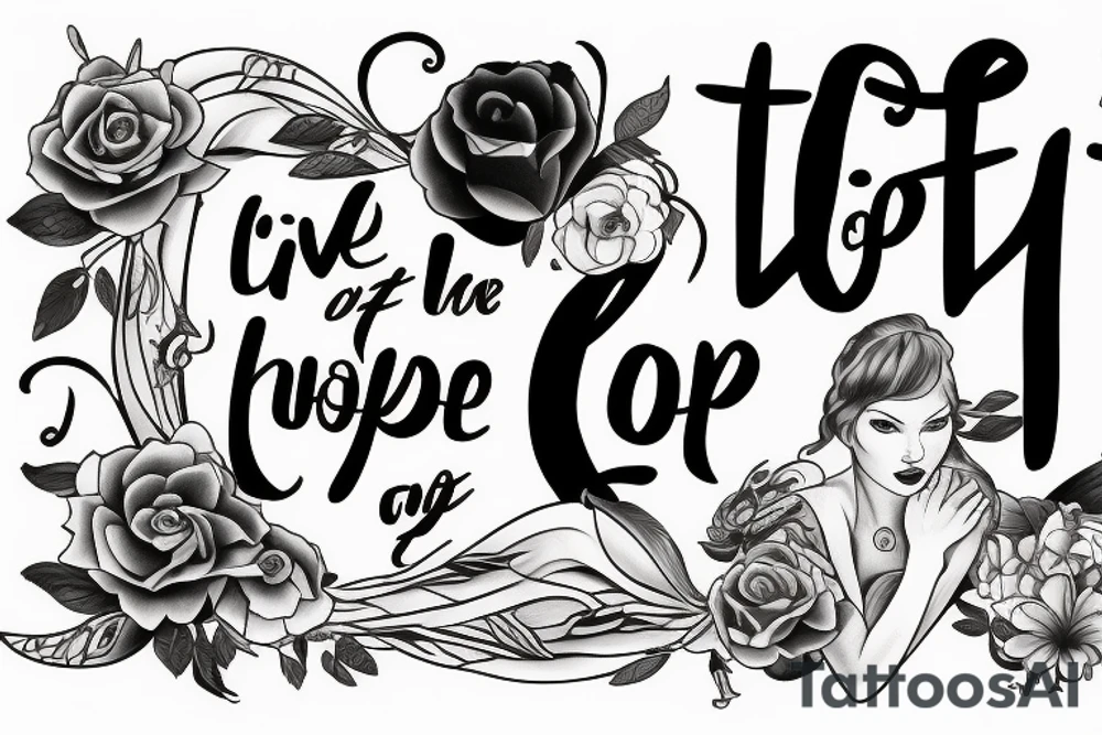to live for the hope of it all tattoo idea