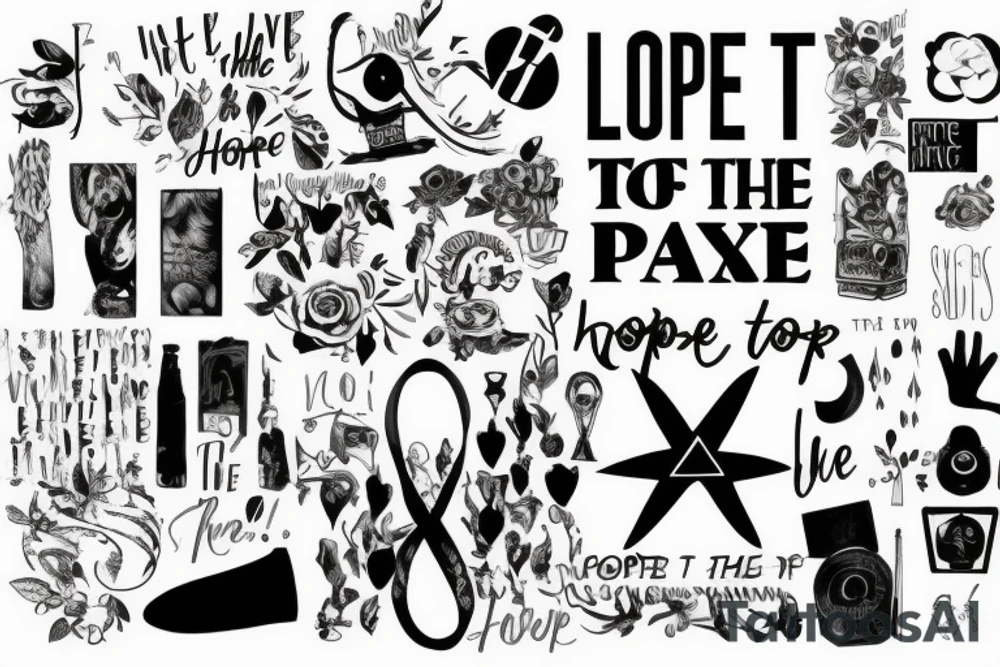 to live for the hope of it all tattoo idea