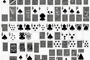 italian playing cards tattoo idea