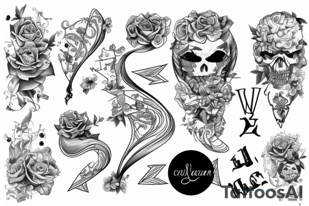 direction tattoo idea