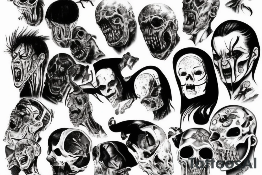 90s horror tattoo idea